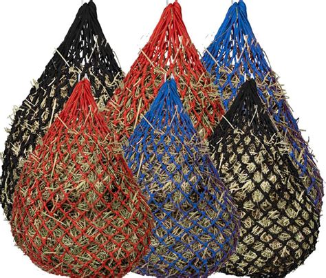 Slow Feed Hay Net, 37", Assorted - Jeffers