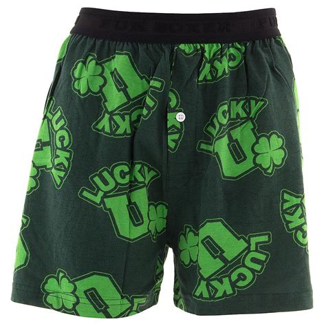 Go old school in these Lucky U boxer shorts. | Boxer shorts, Boxer, Fashion