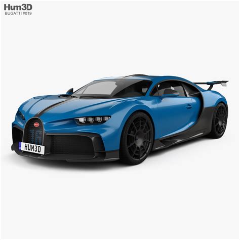 Bugatti Chiron Pur Sport 2022 3D model - Vehicles on Hum3D