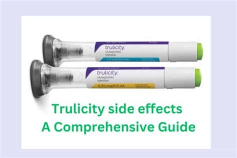 Trulicity side effects: A Comprehensive Guide - MHNRC