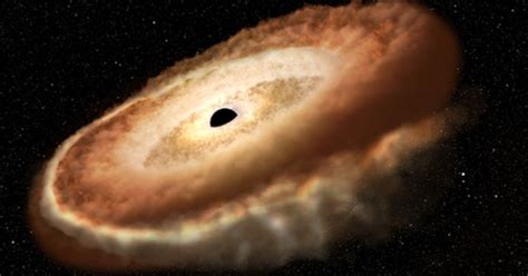 Hubble Captures Supermassive Black Hole Eating A Star Millions Of Light Years Away