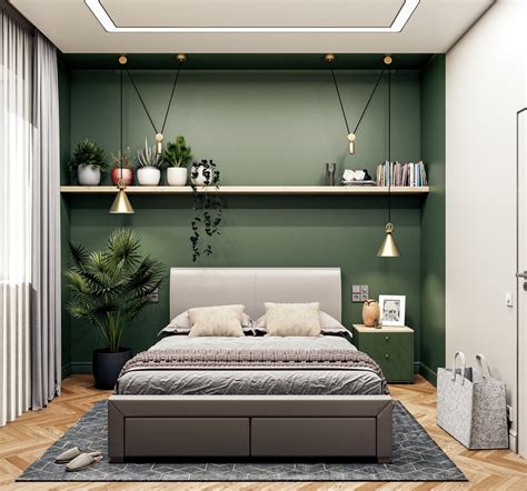 Grey And Green Bedroom : 50 Of The Most Spectacular Green Bedroom Ideas ...