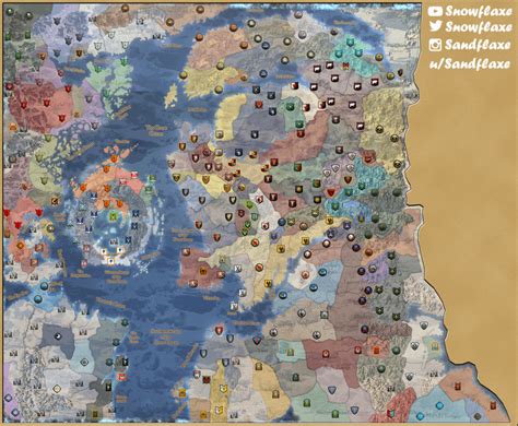 Full Mortal Empires map with all factions! Legend will be added tomorrow! Enjoy :D : totalwar