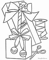 Free Printable Christmas Coloring Sheets  Presents sketch template
