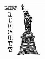 Statue Of Liberty Coloring Sheets By Matthew Stanbro  TPT sketch template