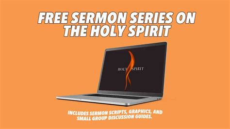 Free Sermon Series on the Holy Spirit - For Ministry Resources