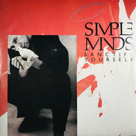 Simple Minds - Sanctify Yourself (1986, Vinyl) | Discogs