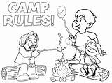 Free Camping Coloring Pages PDF Printable  Coloringfoldercom sketch template