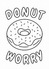 28 Super Fun Printable Donut Coloring Pages  Our Mindful Life sketch template