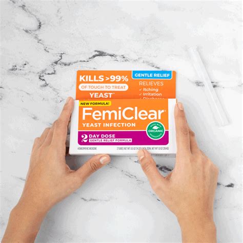 Yeast Infection Gentle Relief - 2 Day Dose | FemiClear®