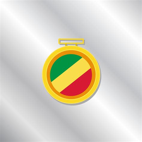 Illustration of Congo flag Template 13258189 Vector Art at Vecteezy