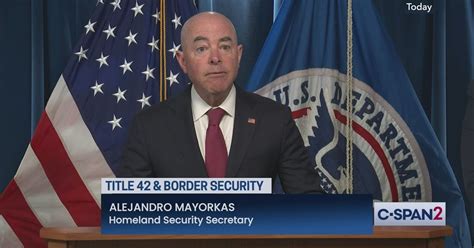 Homeland Security Secretary News Conference on Title 42 | C-SPAN.org