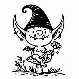 A Cute Goblin coloring Page  Download Print Or Color Online For Free sketch template