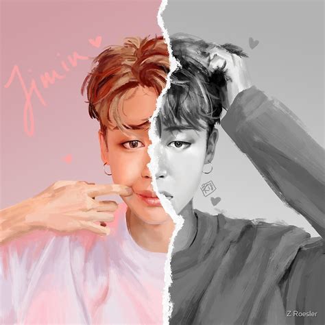 "JIMIN - BTS LOVE YOURSELF ANSWER" by ZXER | Redbubble