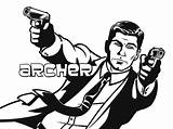 Archer Coloring Pages Printable For Free Download sketch template