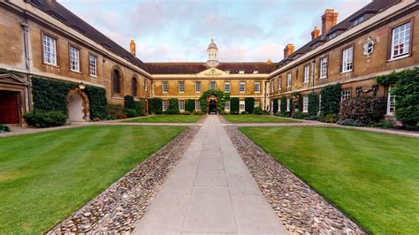 Take a virtual tour around Cambridge’s Trinity Hall