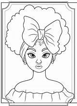 Black girl coloring Pages For Adults  Factorfrosd sketch template