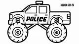 Police Truck Coloring Page sketch template