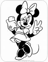 Minnie Mouse Coloring Pages  Disneyclipscom sketch template