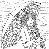 Cloudy Day Coloring Pages sketch template