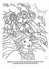 Lady Lovely Locks Coloring Page  Books sketch template