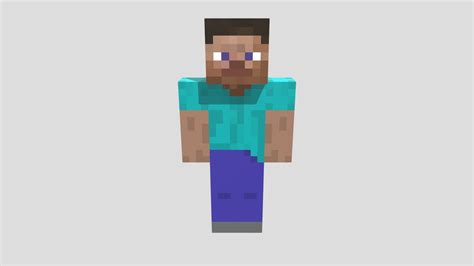 Minecraft_-_steve - 3D model by wilhemgg.699 [0867b8a] - Sketchfab