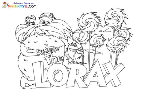 The Lorax Coloring Pages - Free Coloring Pages Printables