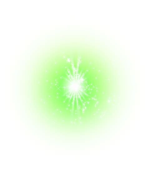 Download Abstract Light Effect Free Png Image - Green Light Explosion - Full Size PNG Image - PNGkit