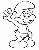 Smurf Coloring Pages To Download And Print For Free sketch template