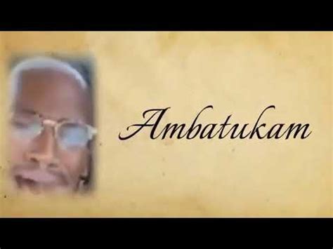 Ambatukam - YouTube