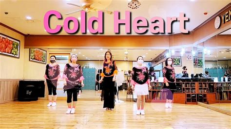 Cold Heart Line Dance - Improver (Demo) - YouTube