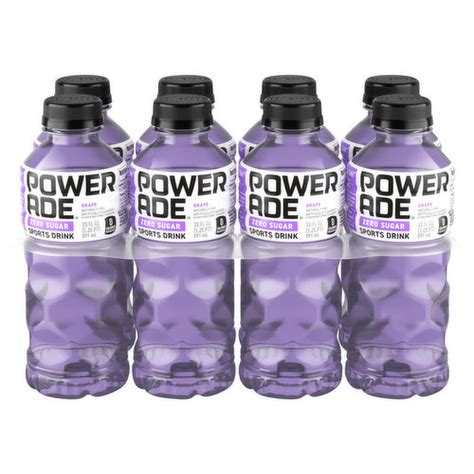 Powerade Sports Drink, Zero Sugar, Grape