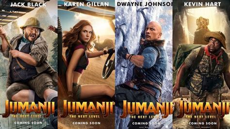 Choose Your Player: 'Jumanji The Next Level' Gets Character Posters ...