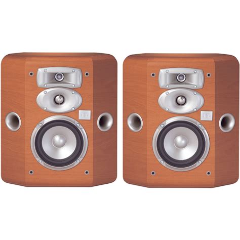 JBL L810 3-Way Bookshelf Speakers (Cherry, Pair) L810CH-H B&H