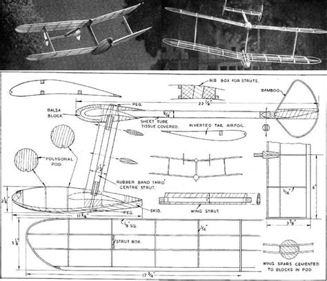 Model airplane plans for something different, interesting and unusual