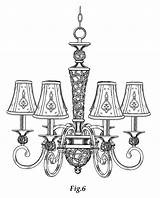 Chandelier Drawing At GetDrawings  Free Download sketch template