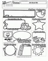 Free Printable All About Me Coloring Pages sketch template