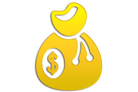money bag icon transparent background 17196600 PNG