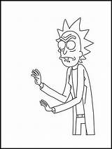 Rick And Morty Coloring Pages  Free Printable For Kids sketch template