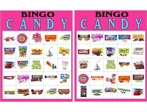 Candy Bingo Game Printable – DIY Party Mom