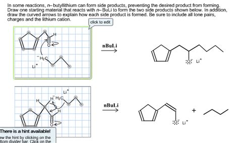 Solved In some reactions, n-butyllithium can form side | Chegg.com