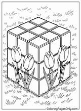 40  Rubiks Cube Coloring Pages Free Printable PDF JPG PNG & Online sketch template