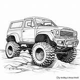 Ford Bronco Coloring Pages sketch template
