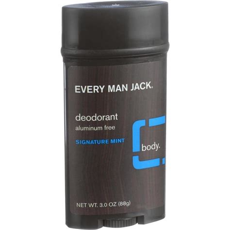 Every Man Jack Deodorant, Signature Mint 3 oz - Walmart.com - Walmart.com