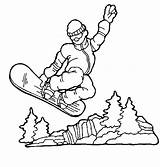 Best Sports Coloring Pages Snowboarding Coloring Pages sketch template
