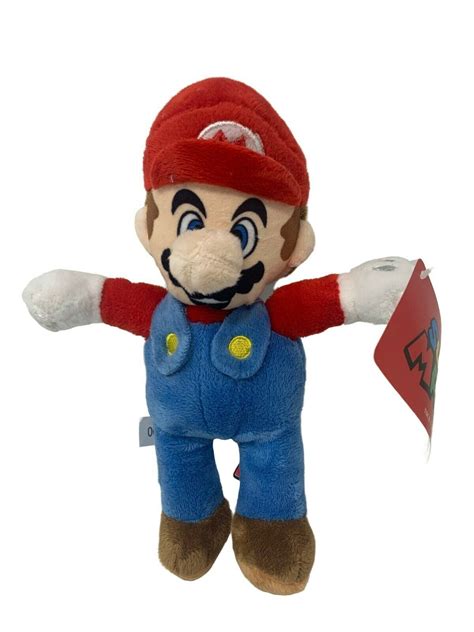 Licensed Nintendo Official Super Mario Fullbody Soft Plush, 8.5" Small - Walmart.com - Walmart.com