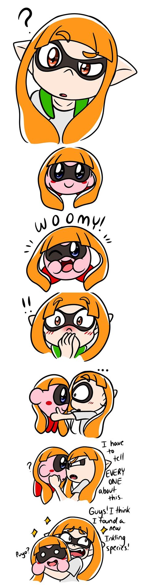 Kirby Inkling | Super Smash Brothers Ultimate | Smash bros funny, Super ...