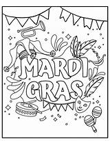 Mardi Gras Free coloring Page  Download Print Or Color Online For sketch template