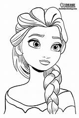Elsa Coloring Pages Elsa Coloring Princess Coloring P  Vrogueco sketch template