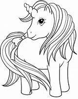 Printable Coloring Pages Of Unicorns sketch template